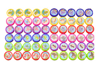 LEAN TOYS Dekorative Stempel, 12 Wassertiermuster, 6 Farben – Produktabbildung 3