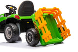 LEAN CARS Batteriebetriebener Traktor BBH-030, grün – Produktabbildung 10