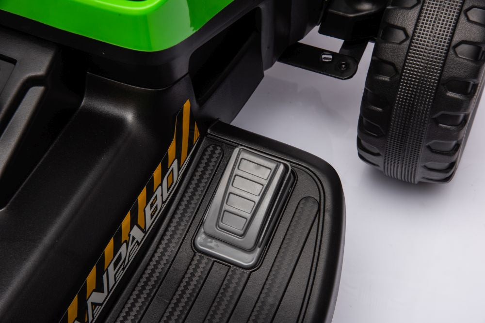 LEAN CARS Batteriebetriebener Traktor BBH-030, grün – Produktabbildung 16