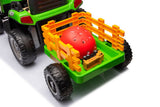 LEAN CARS Batteriebetriebener Traktor BBH-030, grün – Produktabbildung 7