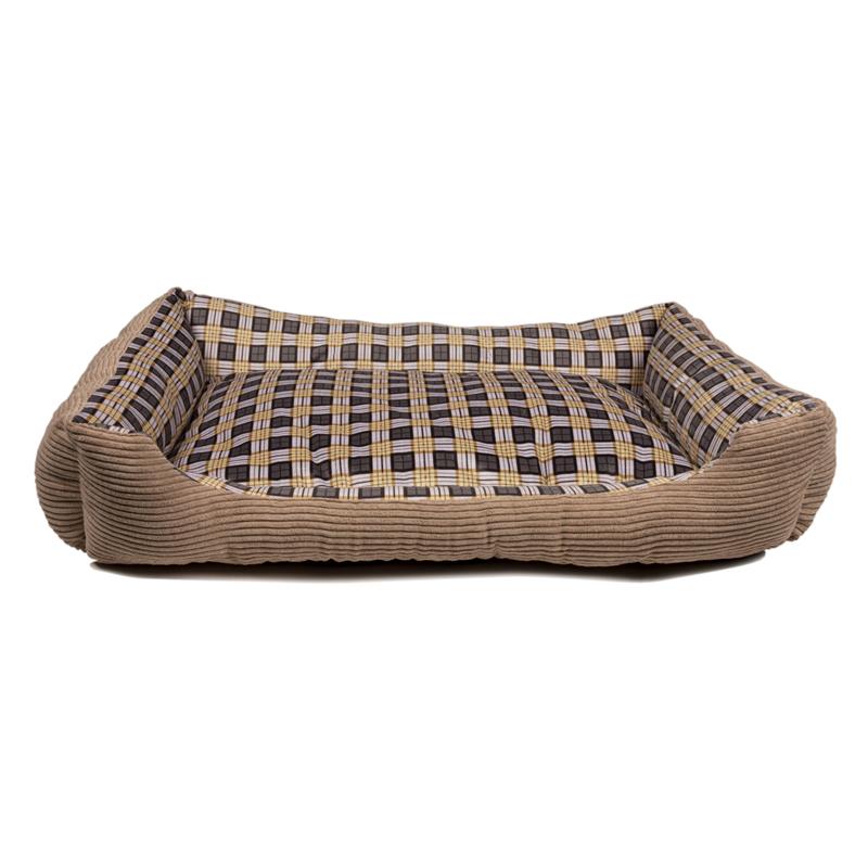 Jiný Měkký pelíšek für psy 90 x 70 x 20 cm Größe XL (beige)