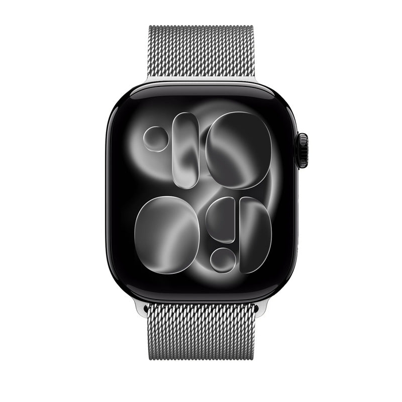 Crong Milano Steel - Armband aus Edelstahl für Apple Watch 38/40/41/42 mm (silber) – Produktabbildung 2