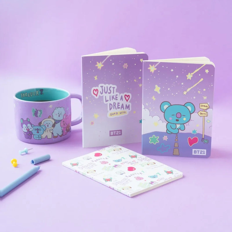 BT21 - Set Hefte KOYA A6 (3 Stück) – Produktabbildung 6