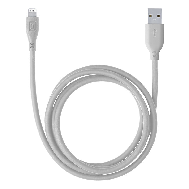 Cellularline Soft Cable - USB-A to Lightning cable MFi certified 1.2 m (grey) – Produktabbildung 4