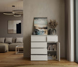 Kommode Malwa 1D5S WEISS – Produktabbildung 5