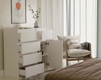 Kommode Malwa 1D5S WEISS – Produktabbildung 7