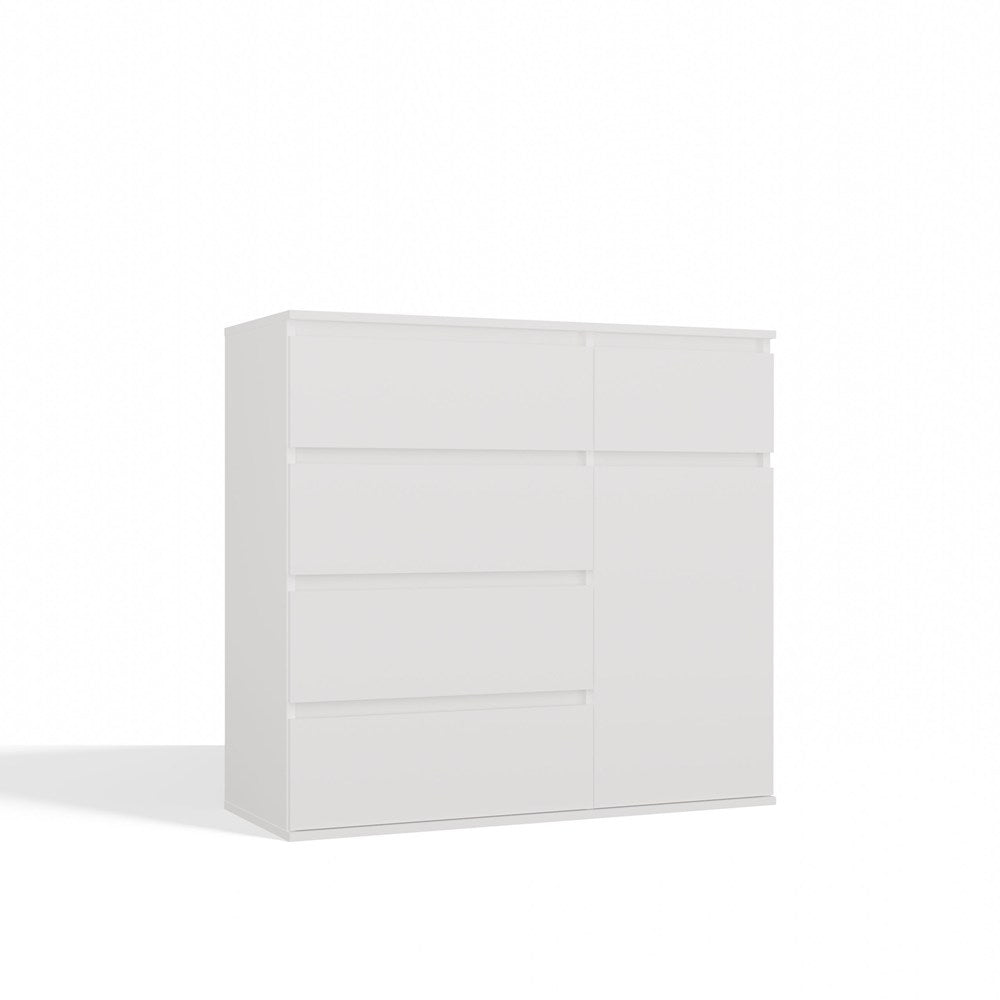 Kommode Malwa 1D5S WEISS – Produktabbildung 13