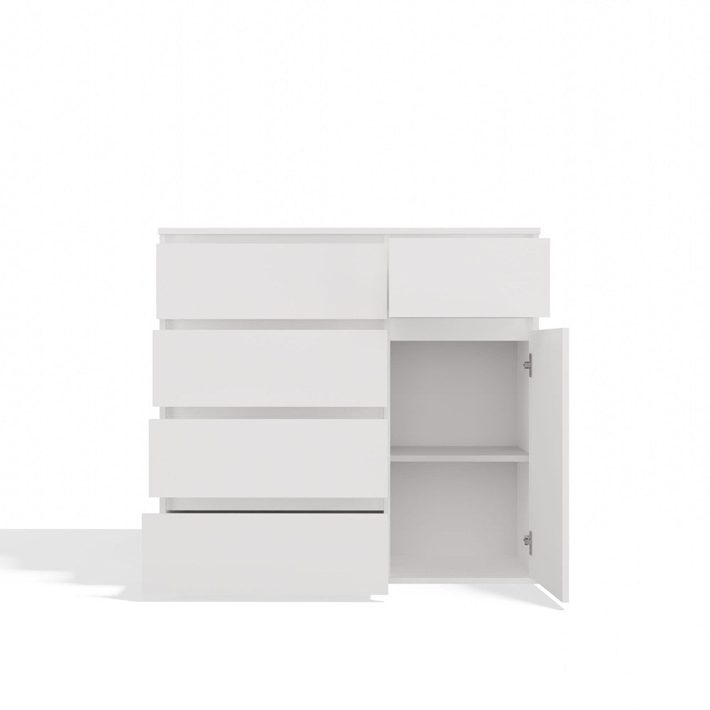 Kommode Malwa 1D5S WEISS – Produktabbildung 10