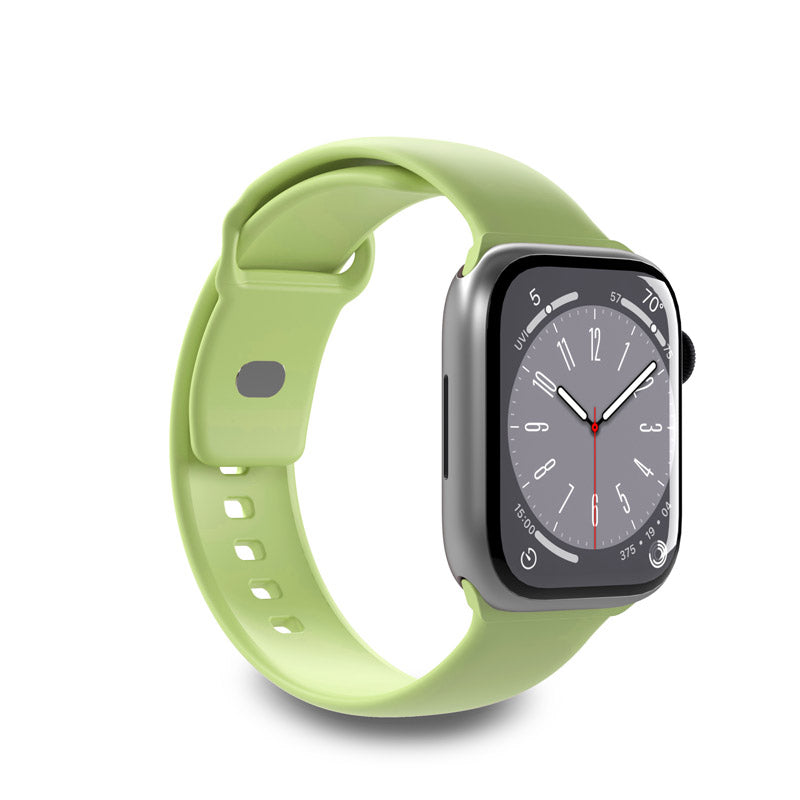 PURO ICON - Elastický Armband für Apple Watch 38/40/41/42 mm (S/M & M/L) (Matcha Green)