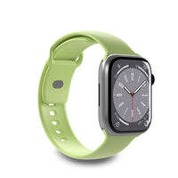 PURO ICON - Elastický Armband für Apple Watch 38/40/41/42 mm (S/M & M/L) (Matcha Green)