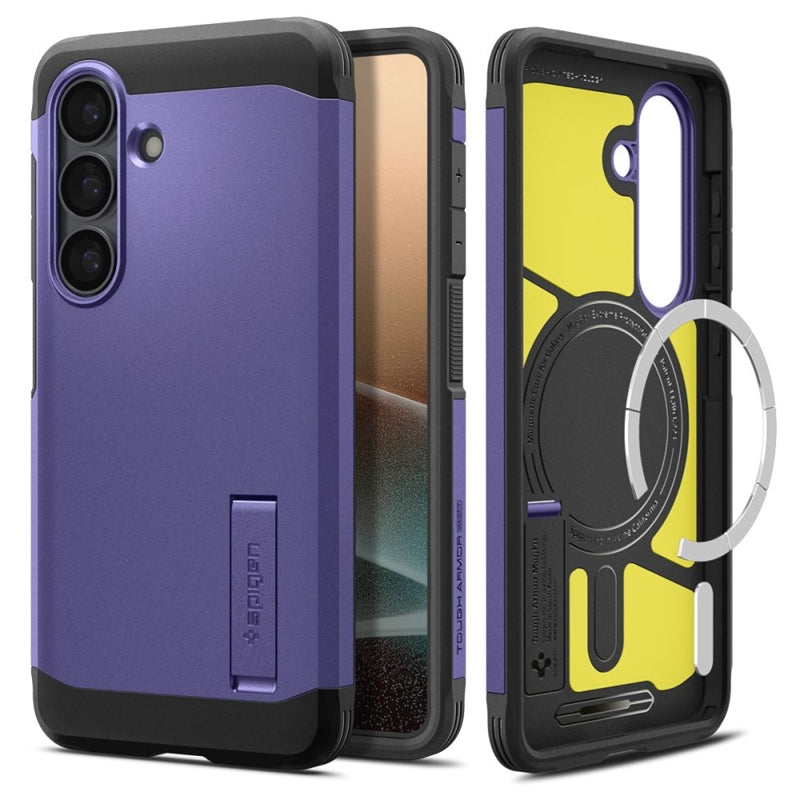 Hülle Spigen Tough Armor MagSafe für Samsung Galaxy S26 (popelavě violett) – Produktabbildung 2