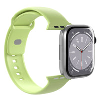 PURO ICON - Elastický Armband für Apple Watch 38/40/41/42 mm (S/M & M/L) (Matcha Green) – Produktabbildung 3