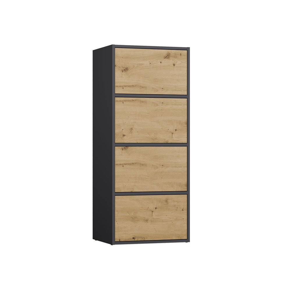 Kommode ALMA ANTHRAZIT EICHE ARTISAN – Produktabbildung 7