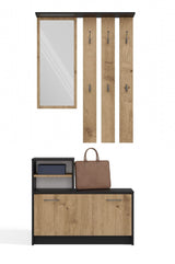 Garderobe VERA ANTHRAZIT EICHE ARTISAN – Produktabbildung 7