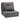 HOMCOM Bodensessel Klappmatratze Schlafmatte, 2-in-1-Design, abnehmbares Kissen, 60 x 80 x 56 cm, Dunkelgrau
