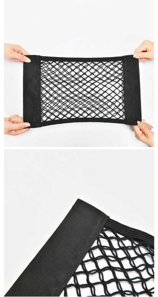 LEAN Kofferraumnetz-Organizer-Tasche mit Schrauben, stabile Tasche, 20 x 26 cm – Produktabbildung 2