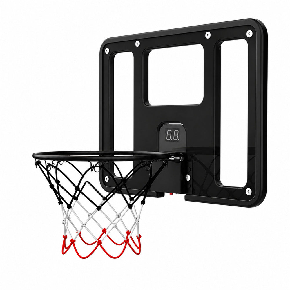 LEAN Toys Hängender Basketballkorb mit Rückwand, Punktezähler, Beleuchtung und Soundeffekten – Produktabbildung 2
