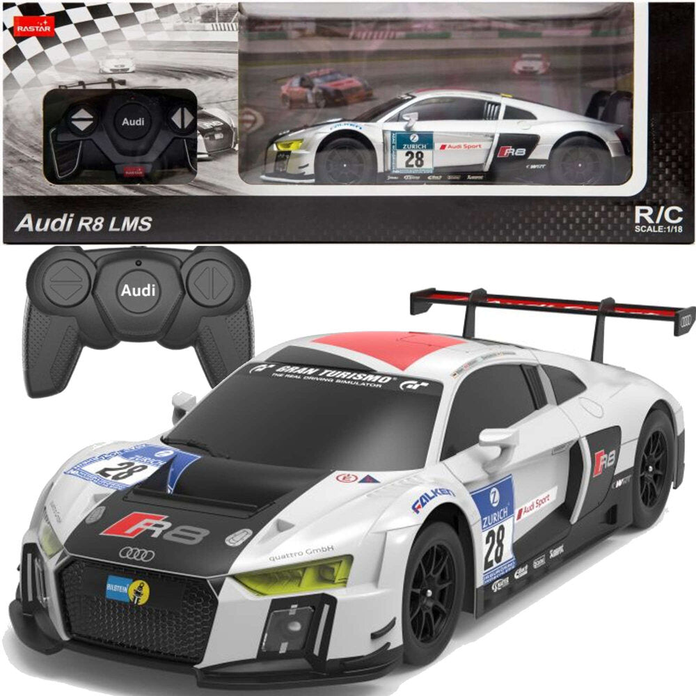 Rastar Auto R/C 1:24 Ferngesteuerter Sport AUDI R8 LMS Weiß