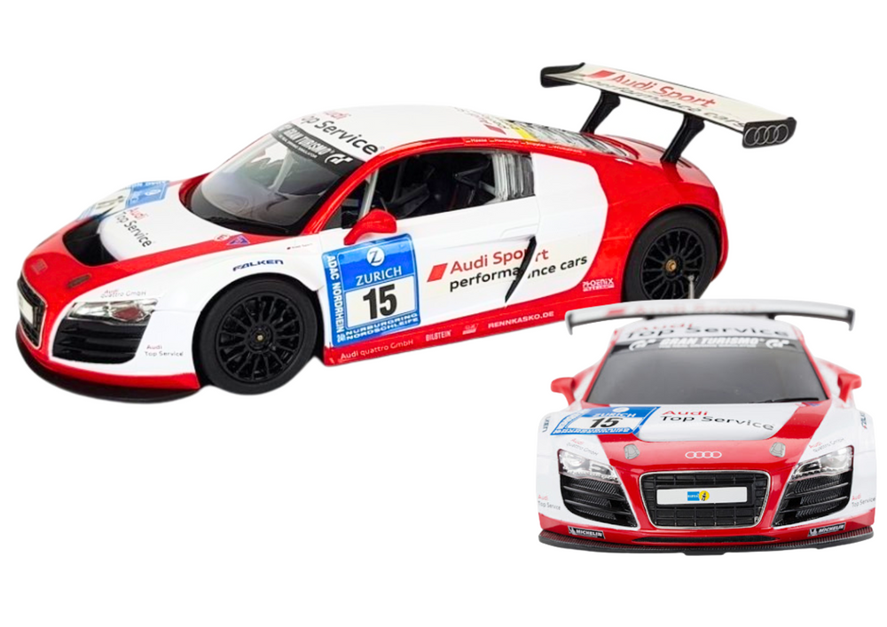 Rastar Auto R/C 1:24 Ferngesteuerter Sport AUDI R8 LMS Weiß – Produktabbildung 2