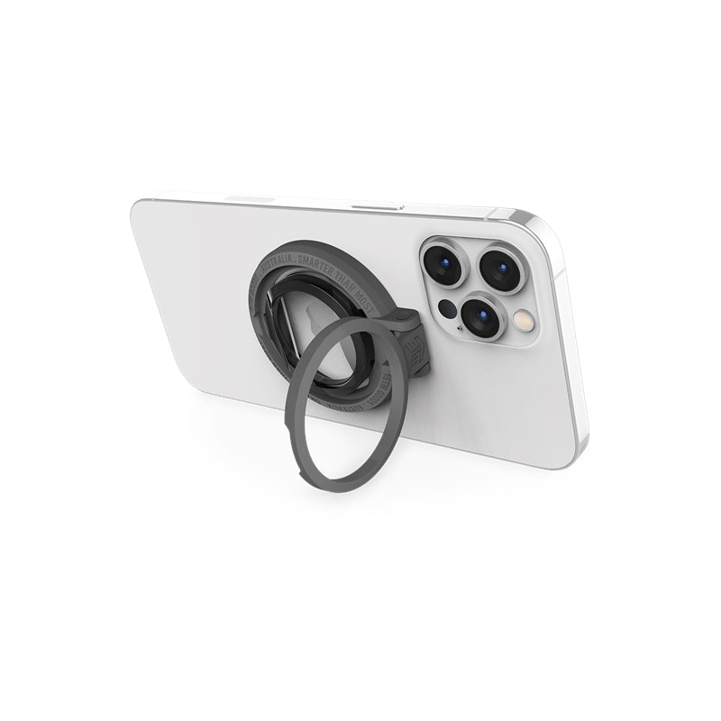 STM MagLoop - Halterung prstů MagSafe s Funktion Ständer + otvírák (grau) – Produktabbildung 2