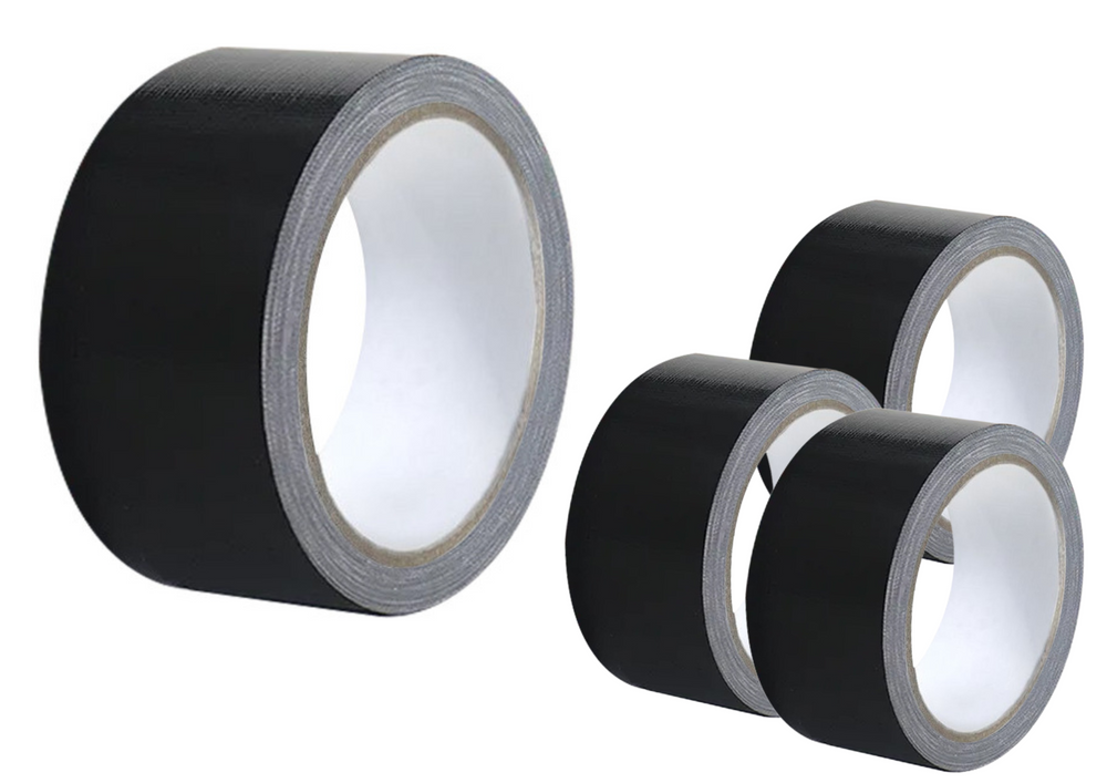 LEAN Langlebiges, starkes, universelles Textilband, schwarz, 48 mm/54 Jahre