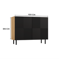 Kommode KAMA 2D ARTISAN SCHWARZ – Produktabbildung 5