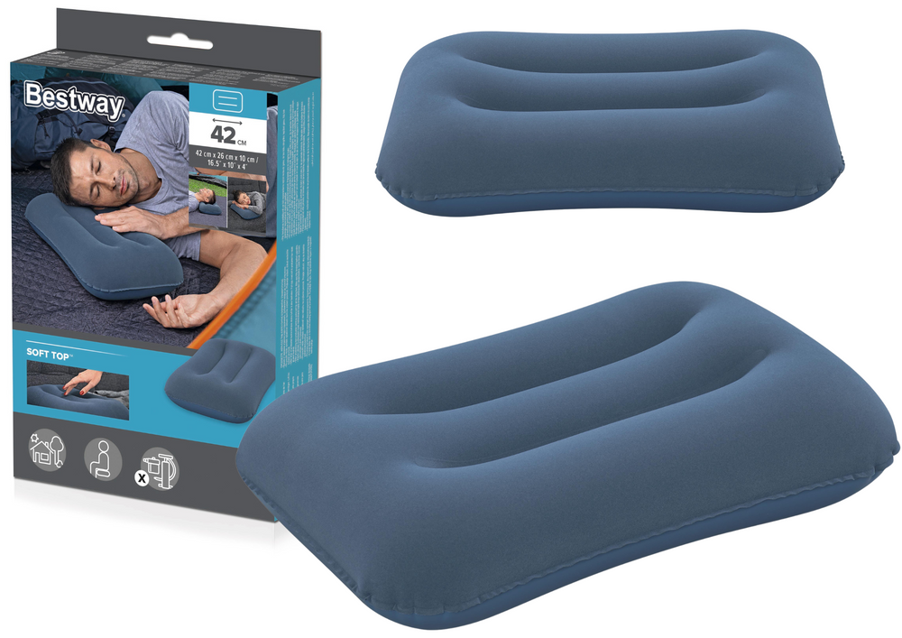 Bestway Aufblasbares Velourskissen 67121