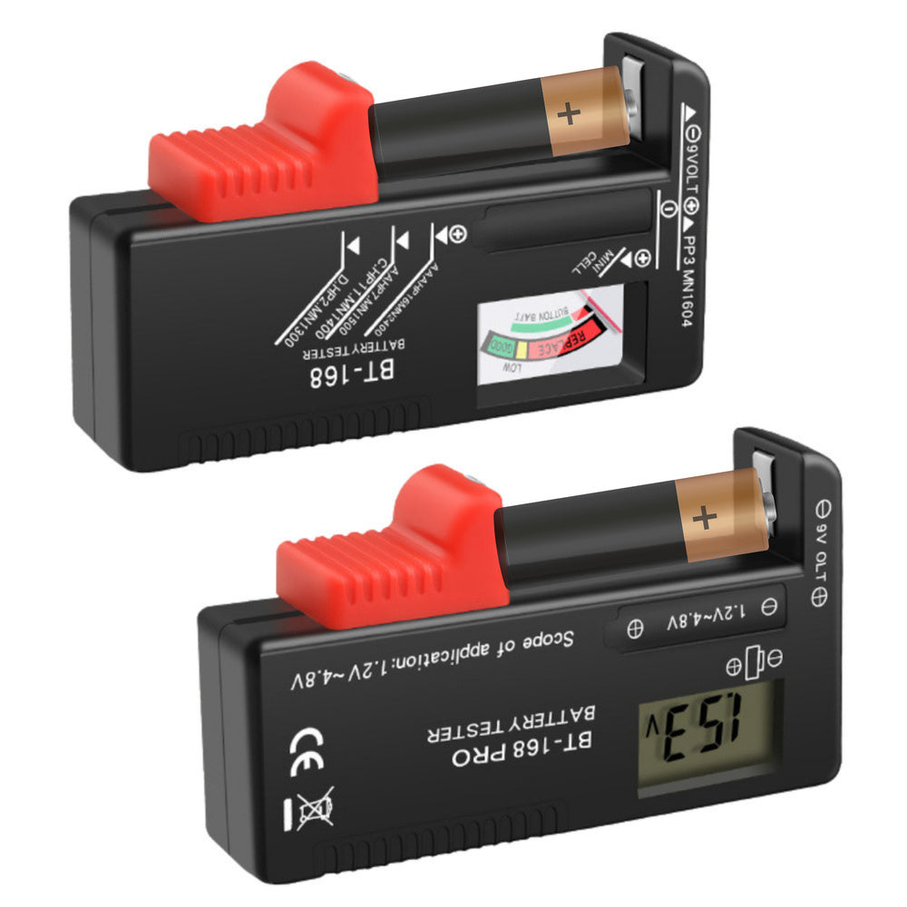 LEAN Universeller digitaler Batterietester und Batteriemessgerät – Produktabbildung 2
