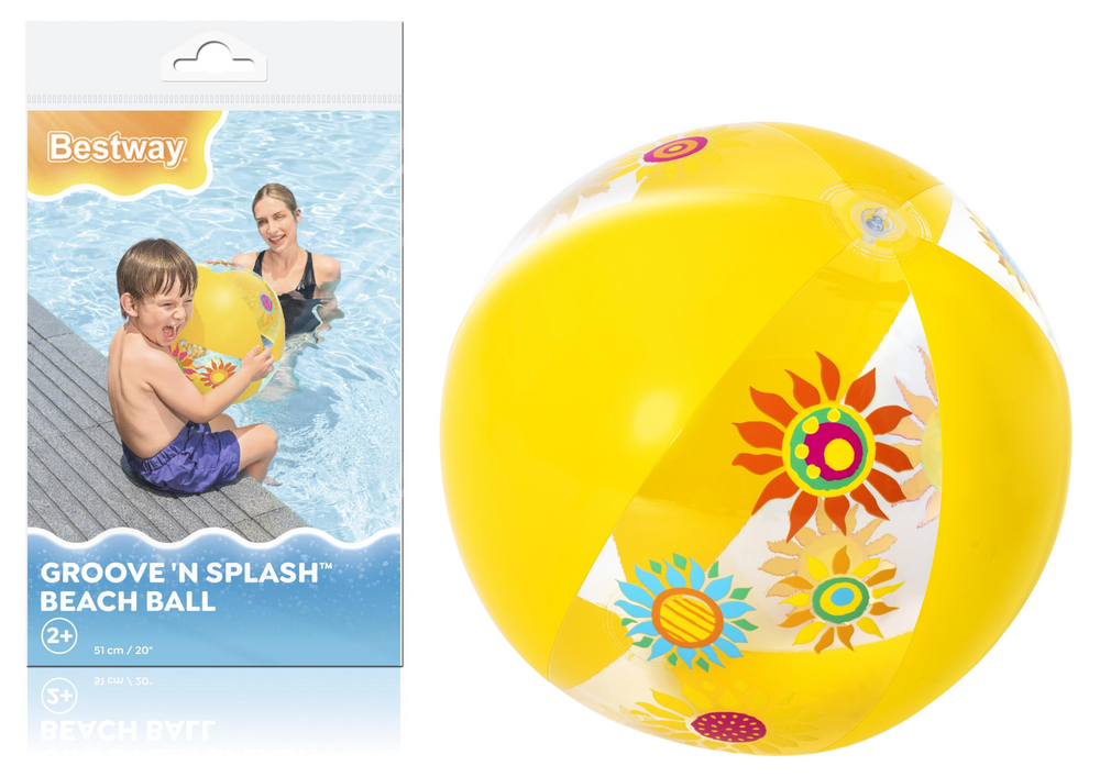 Aufblasbarer Ball Gelb 51 cm Bestway 31036