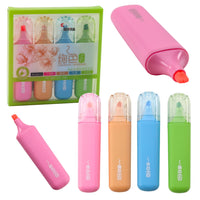 LEAN Textmarker-Set mit Doppelspitze bunt 4-tlg – Produktabbildung 2