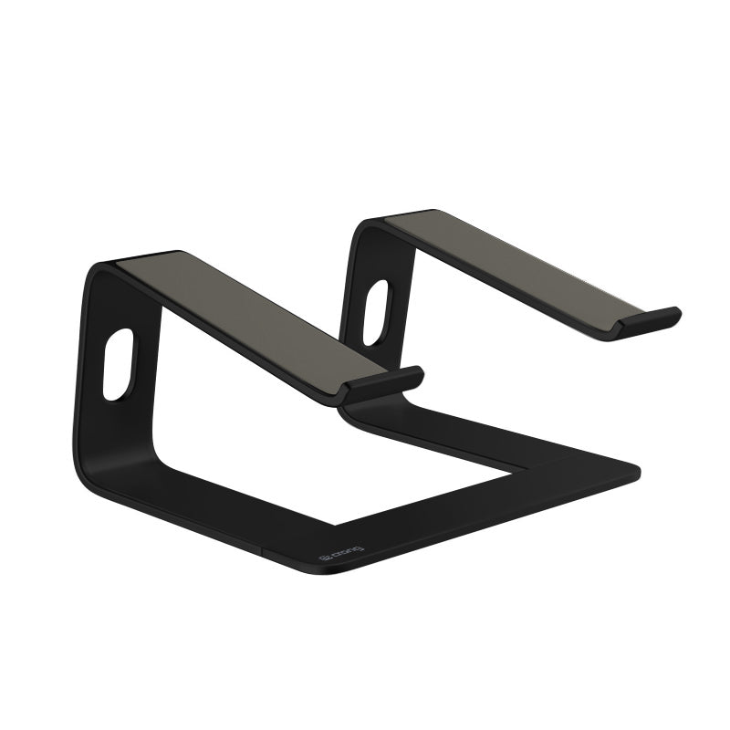 Crong AluBench – hliníkový Ständer für Laptop (schwarz) – Produktabbildung 2