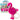 LEAN TOYS Flamingo Rucksack Schlüsselanhänger LED Sounds Pink