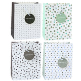 LEAN Geschenktüte mit Dots-Aufschrift „Just For You“ 23 x 18 x 10,5 cm