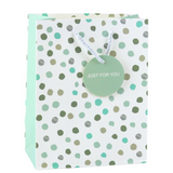 LEAN Geschenktüte mit Dots-Aufschrift „Just For You“ 23 x 18 x 10,5 cm – Produktabbildung 3
