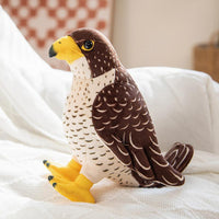 LEAN Toys Plüschtier Falke Vogel Braun 30cm – Produktabbildung 3