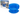 Aufblasbarer blauer Stuhl 112 x 112 x 70 cm Bestway 75138