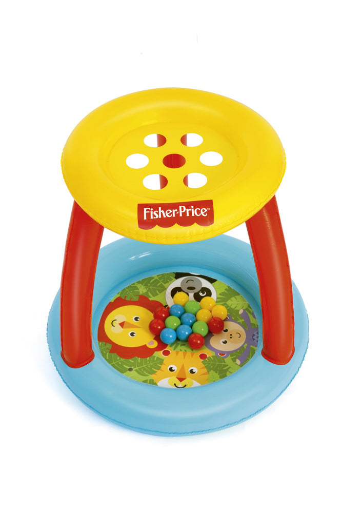 Aufblasbares Planschbecken mit Dach Fisher-Price Bestway 93541