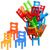 LEAN Toys Falling Balance Chairs Arcade-Spiel 36 Teile Bunt – Produktabbildung 2
