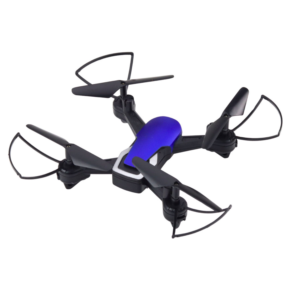 LEAN Toys Drohne Sechs-Achsen-Gyroskop LED-Leuchten 360° Rotation Blau – Produktabbildung 2