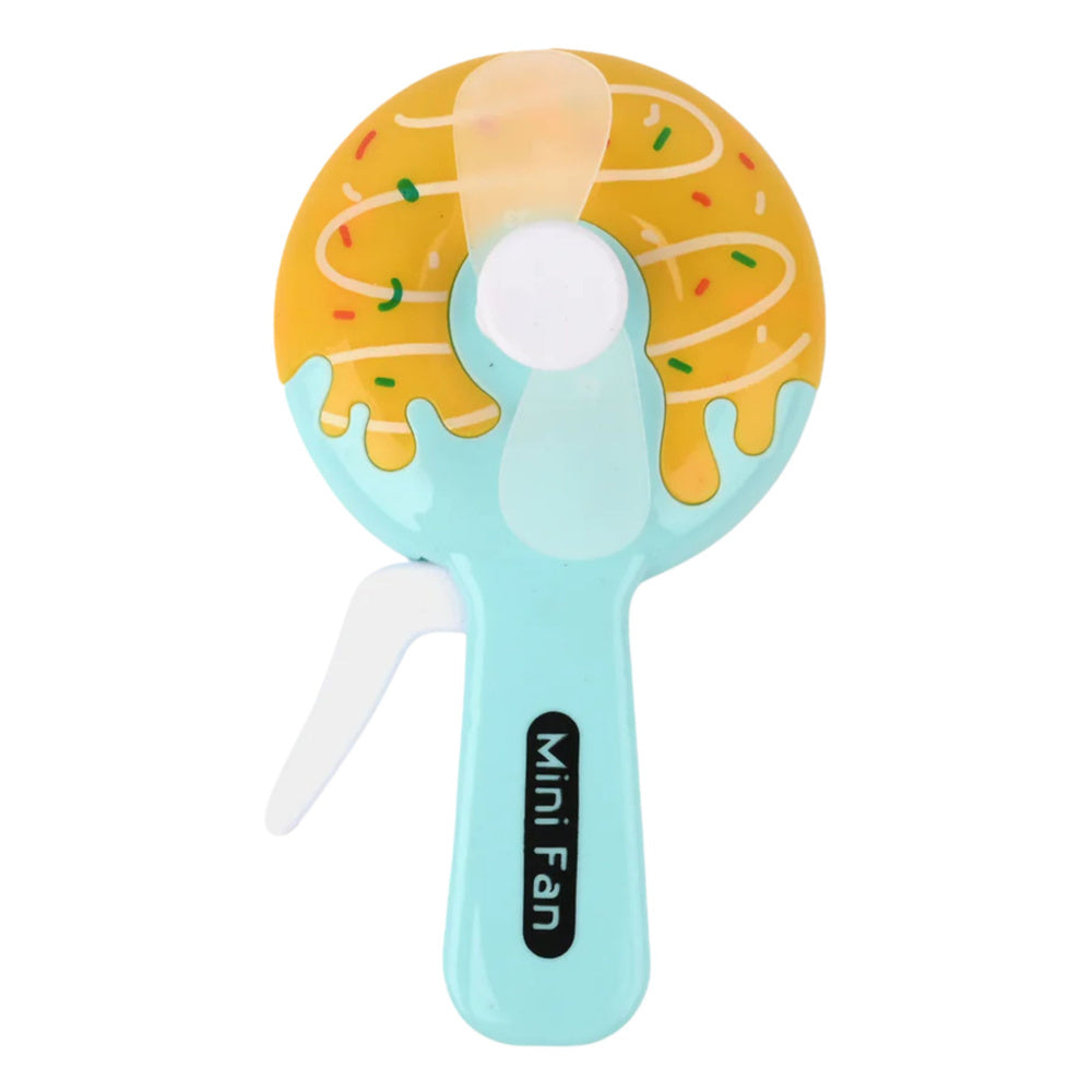 LEAN TOYS Mini-Donut-Windrad-Handfächer für Kinder, 4 Designs – Produktabbildung 5