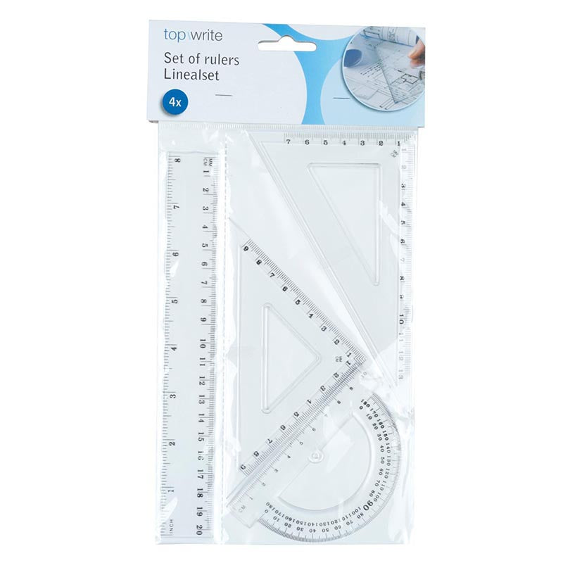 Topwrite - Geometrická Set 4 prvky