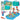 LEAN Toys DIY-Schraubendreher-Set, Koffer, Puzzle, Dinosaurier, Blöcke, Schraubendreher, 228-tlg