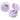 Hello Kitty O Glossy Finish - TWS Kopfhörer + Lade- Hülle (violett)