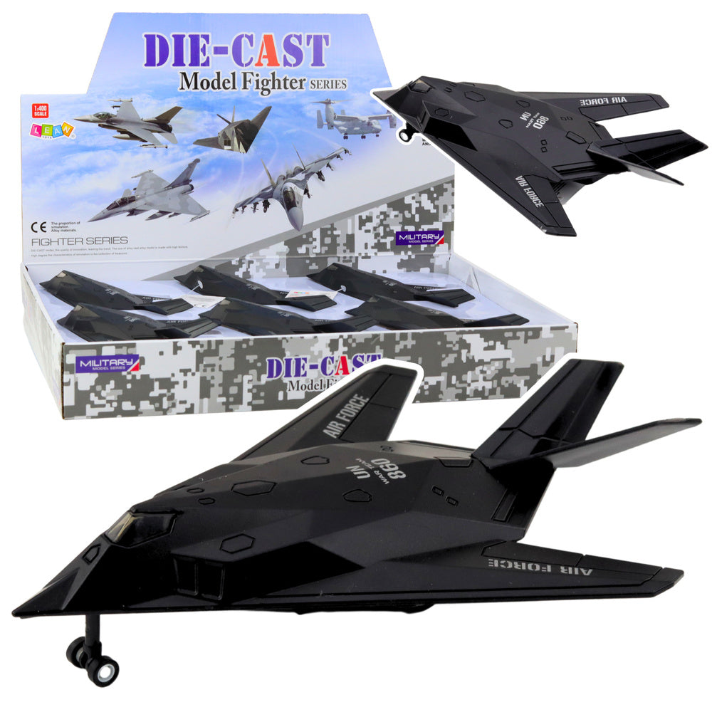 LEAN Toys Flugzeug, Kampfflugzeug, Militärjet, angetrieben, mit Licht und Geräuschen, 1:400