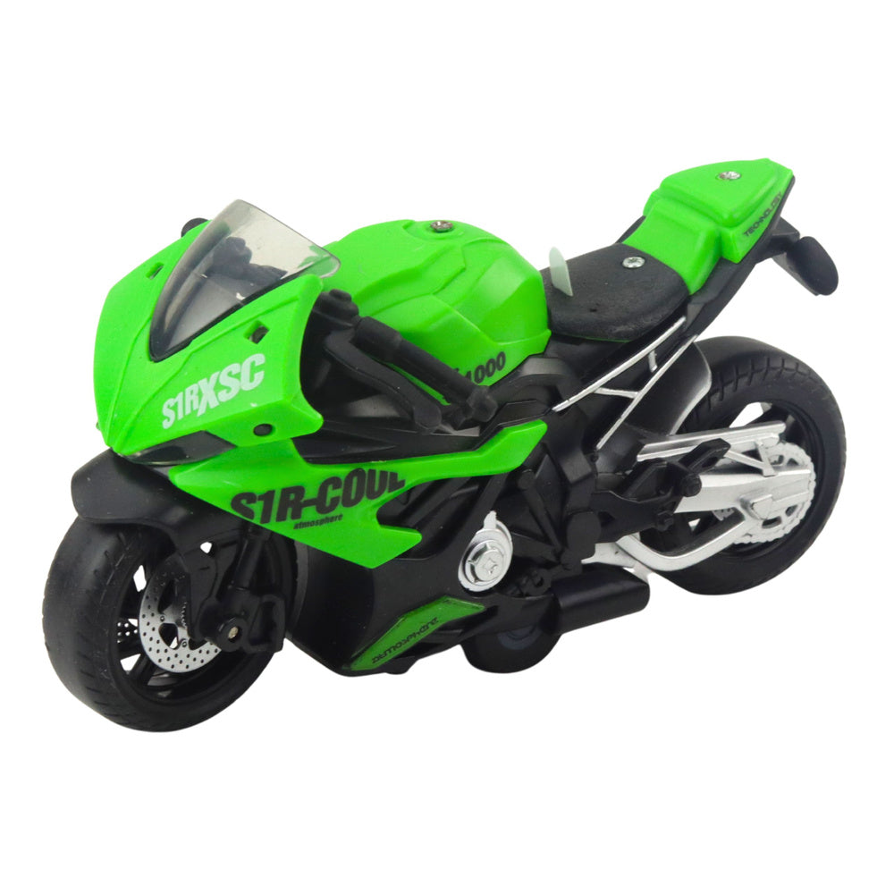 LEAN Toys Rennsport-Motorrad mit Licht- und Soundmix – Produktabbildung 2