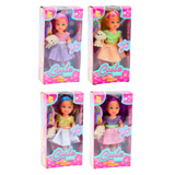 LEAN TOYS Minipuppe im Kleiderset Schülermix 12cm – Produktabbildung 6