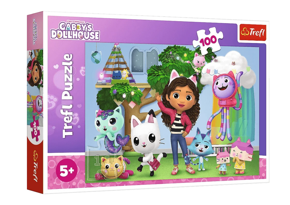 Trefl Puzzle Puzzle 100 Teile. Katzenhaus Gabi Trefl 16464