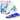 LEAN Toys Segelboot, batteriebetrieben, Wasserboot, Turbinenantrieb, blau