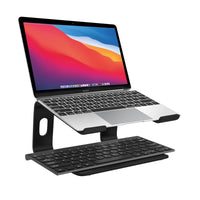 Crong AluBench – hliníkový Ständer für Laptop (schwarz) – Produktabbildung 5