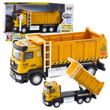 LEAN Toys Baufahrzeug Gelber Kipper